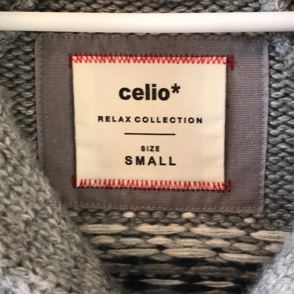 CELIO Fair Isle Sweater Size Small Unisex EUC - Picture 2 of 4